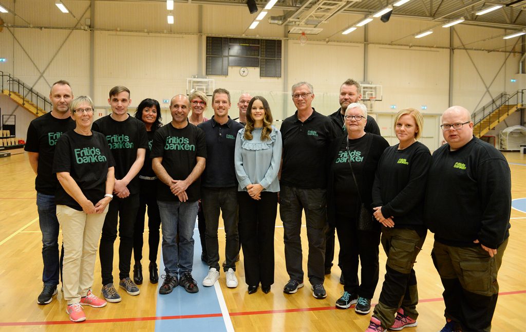 Medarbetare från flera Fritidsbanker i Värmland var på plats i Fröding Arena. Foto: Simone Syversson, Enomis/Länsstyrelsen i Värmland