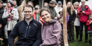 H.K.H Prins Daniel och H.K.H Kronprinsessan Victoria. Foto: Raphael Stecksén, Kungahuset.se